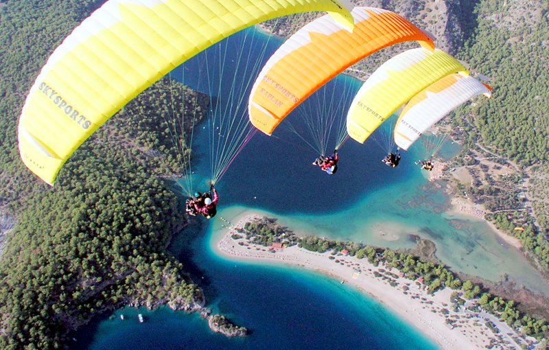 Paragliding Oludeniz Turkey Kids Family Holiday